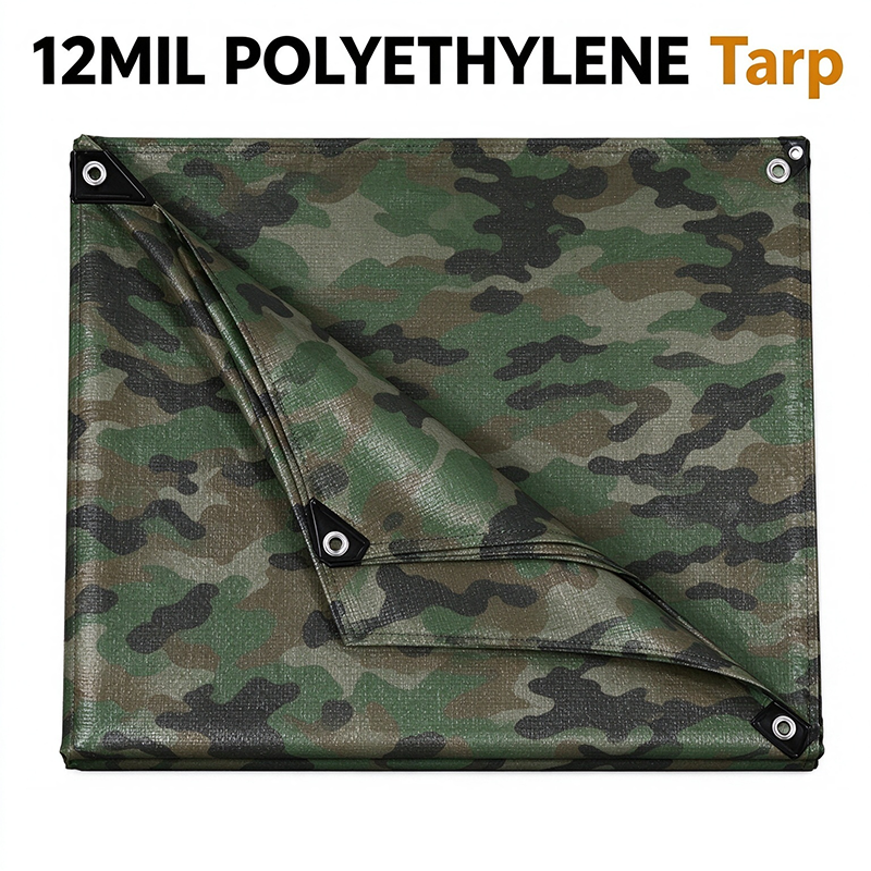 12 Mil polyethylene tarp