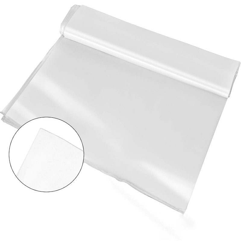 16 x 28 ft Clear Polyethylene Greenhouse Film-details