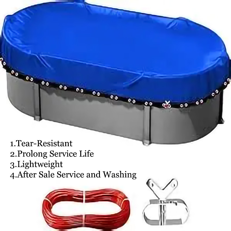 16x10 ft 200 GSM PE Tarpaulin For Oval Pool Cover Factory-feature