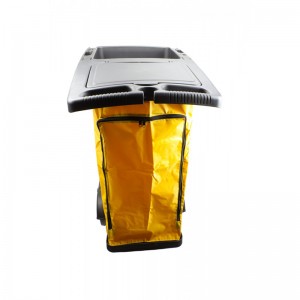 3 Shelves 24 gallon/200.16 LBS PVC Housekeeping Cart Manufacturer 3 Shelves PVC Housekeeping Cart Manufacturer-details