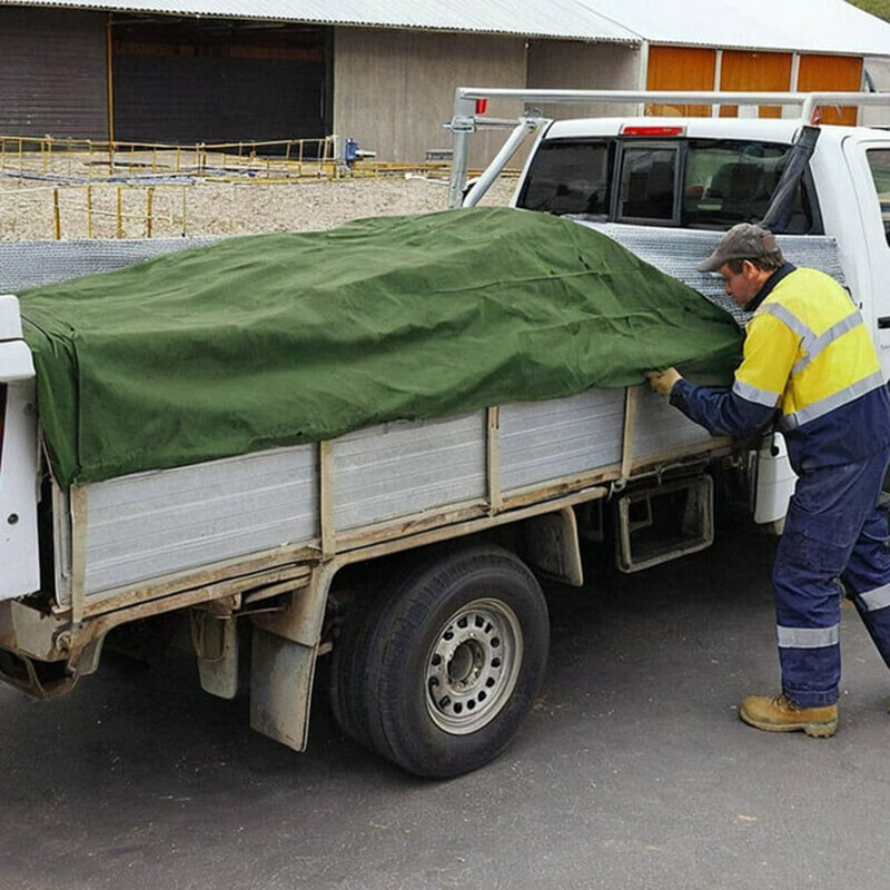 450 GSM Heavy Duty Canvas Tarpaulin Wholesale Supply for Transportation-application1