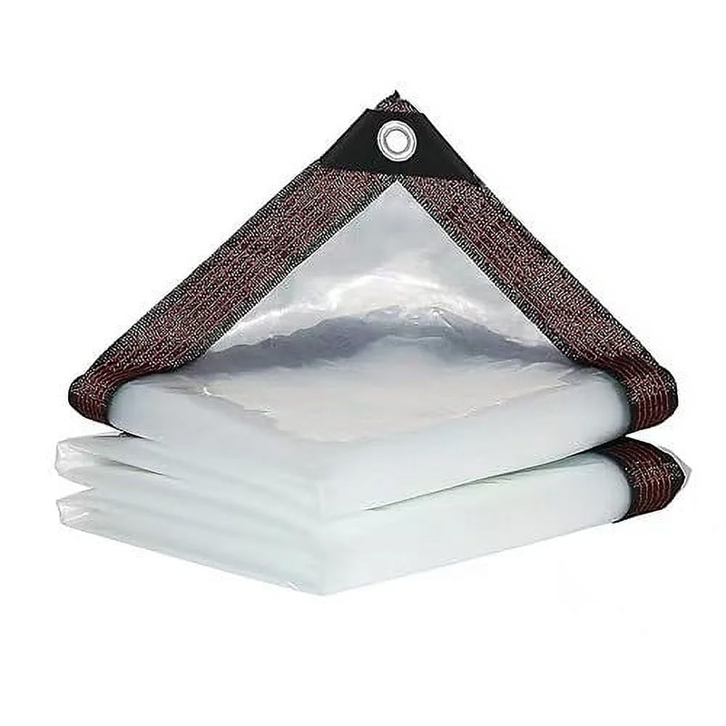 6.6ft10ft Clear Waterproof PVC Tarpaulin for Outdoor-main picture
