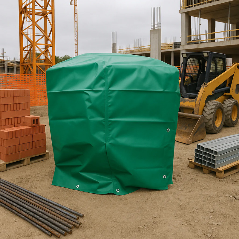 600gsm Fire Retardant PVC Tarpaulin Supplier-application 1