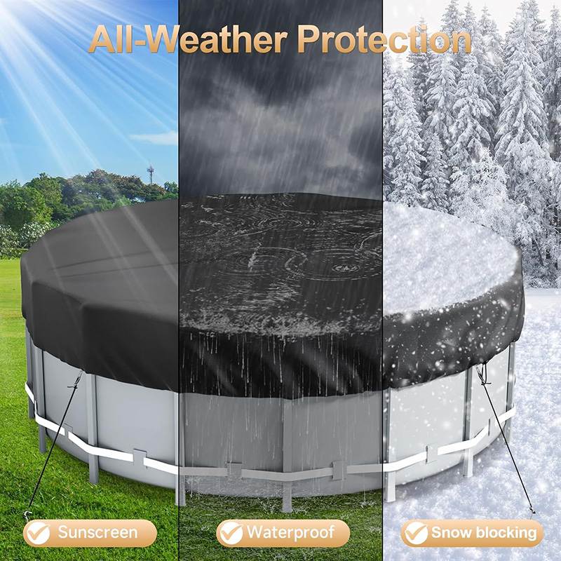 650 GSM UV-Resistant PVC Tarpaulin Manufacturer for Swimming Pool Cover-feature 2