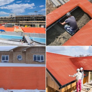 8×10ft Outdoor Waterproof keep warm Concrete Curing Blanket 8×10ft Outdoor Waterproof keep warm Concrete Curing Blanket-application