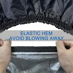 Black Heavy Duty waterproof Riding Lawn Mower Cover Black Heavy Duty waterproof Riding Lawn Mower Cover-details-details