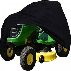 Black Heavy Duty waterproof Riding Lawn Mower Cover Black Heavy Duty waterproof Riding Lawn Mower Cover-main picture