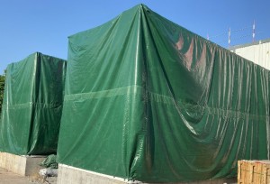 Large Energy Storage Cabinet Tarpaulin Protective Cover Energy Storage Cabinet Tarpaulin Cover