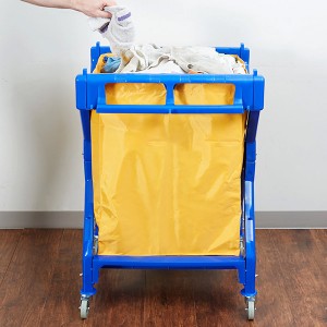 Folding Waste Cart Replacement Vinyl Bag (4)