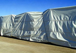 FAO Standard Gas Proof Fumigation Sheet Cover Tarp Fumigation Sheet Cover Tarpaulin