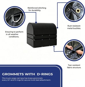 स्टिल कोइल टार्प ग्रुमेट्स विथडी-रिंग्स टार्पौलिन