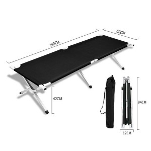 Wholesale Foldable Portable Stable Durable Folding Beds Heavy Duty Camp Cot（