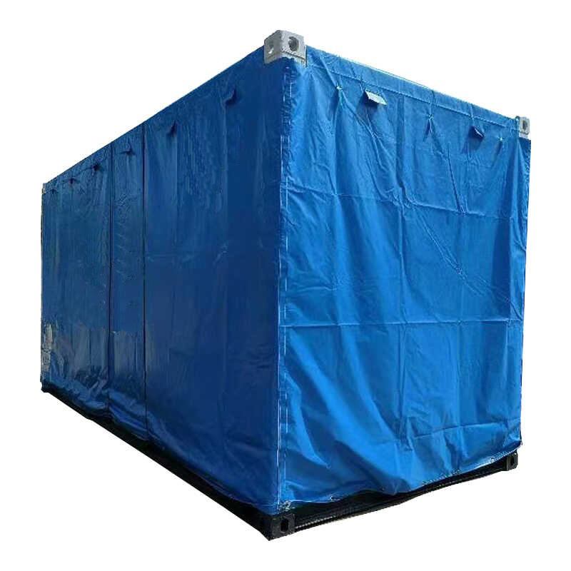 Heavy-Duty Tarpaulin Cover for Large Energy Storage Cabinets