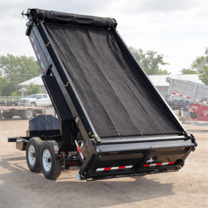 Dump Trailer Tarp 7′X18′ Mesh Truck Cover