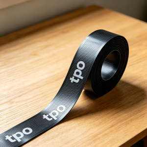 Non-metallic straps for packaging or bundling Non-metallic straps for packaging or bundling