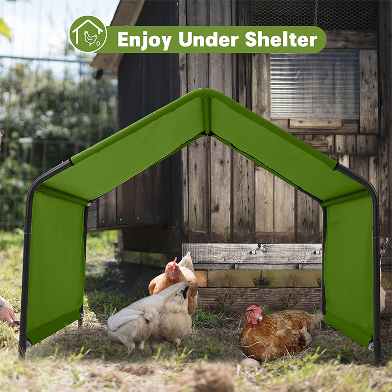 Outside Sun Rain Canopy Pet House (2)