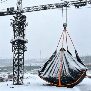 PVC Coated Slip Resistant Snow Tarp PVC Coated Slip Resistant Snow Tarp