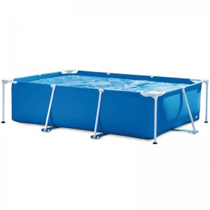 Above-Ground Rectangular Frame Swimming Pool PVC Swimming Pool