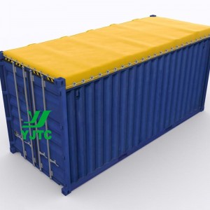 Anti-UV Multi-Cover PVC Vinyl Fabric Container Top Cover PVC Vinyl  Container Top Cover