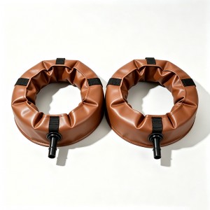 2-Pack Slow Release Tree Watering Rings, 15 Gallon PVC Automatic Tree Irrigation Water Bags PVC Watering Ring