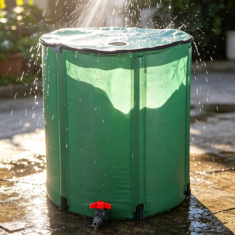 PVC rain water collector