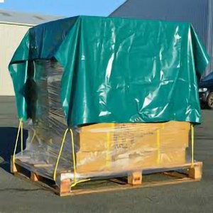 6’*8’ Waterproof Heavy-Duty PVC Tarpaulin Sheet with Grommets PVC tarpaulin_application_industry