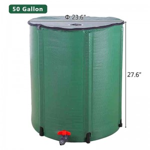 Foldable bustani hydroponics mvua maji ukusanyaji kuhifadhi tank tank ya ukusanyaji wa mvua 1