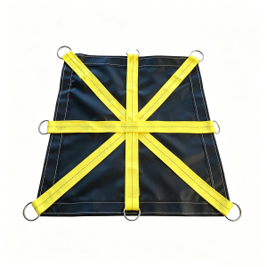Weather Resistant Snow Tarp Reinforced Grommets Snow Removal Tarp