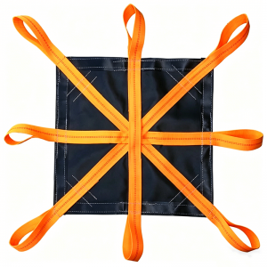 PVC Coated Slip Resistant Snow Tarp Resistant Snow Tarpaulin