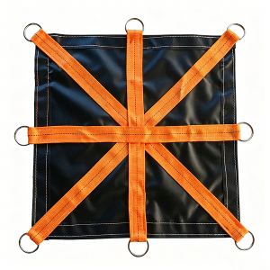 Weather Resistant Snow Tarp Reusable Snow Lifting Tarp