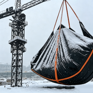 Weather Resistant Snow Tarp Snow Removal Tarp
