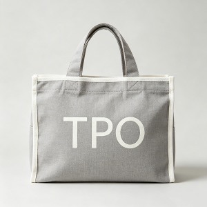 Textile storage bag for handbags