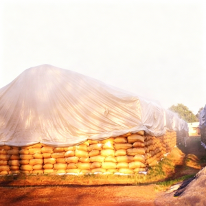 FAO Standard Gas Proof Fumigation Sheet Cover Tarp UV Treated Tarpaulin