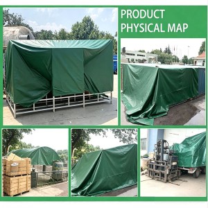 PVC slitesterk vanntett presenning UV-stabilisert PVC-presenning