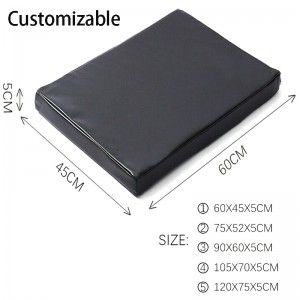 Vinyl PVC Heavy Duty Pet Dog Corner Bed Matress Mat Vinyl PVC Matress Mat Size