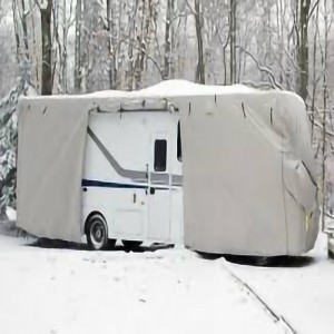 Waterproof Class C Travel Trailer RV cover