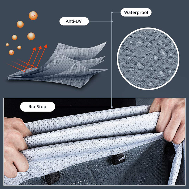 Waterproof Class C Travel Trailer RV cover-feature