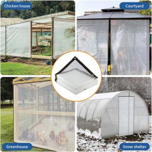 Wholesale 16 Mil Heavy Duty Clear PVC Tarpaulin Wholesale 16 Mil Heavy Duty Clear PVC Tarpaulin-application