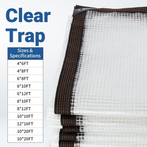 Wholesale 16 Mil Heavy Duty Clear PVC Tarpaulin Wholesale 16 Mil Heavy Duty Clear PVC Tarpaulin-sizes