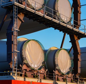 Custom Wind Turbine Component Protective Tarpaulin Covers (Hub & Tower)