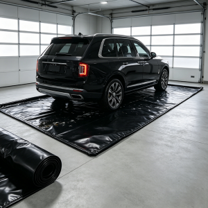 Vinyl Mat Prevent Garage Concrete Floor Damage From Melt Salty Water Mat auto floor guard mat