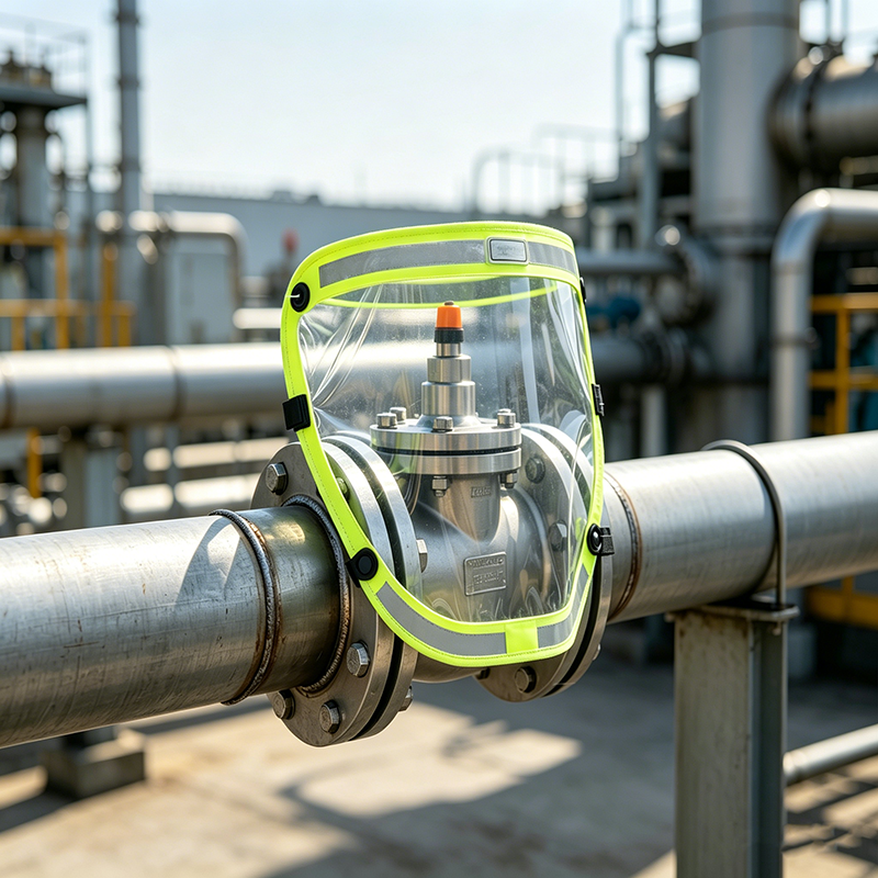 custom transparent flange guard