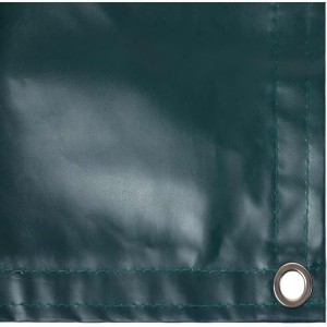 I-Forest Green Heavy Duty PVC Tarp Heavy Duty PVC Tarp yakhiwe kusuka ku-100% PVC ehlanganiswe i-polyester scrim eqine ngendlela emangalisayo futhi ehlala isikhathi eside ngokwanele ukuba enze imisebenzi engcolile, eyinkimbinkimbi. Le tarp ayingeni manzi ngo-100%, ayibhoboki, futhi ngeke idabuke kalula.