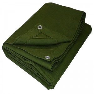 380gsm Fire Retardant Waterproof Canvas Tarps Sheet Tarpaulin