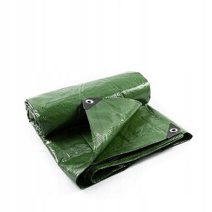 12m * 18m I-PE Tarpaulin Eluhlaza Engangeni Manzi Multipurpose yefenisha yangaphandle