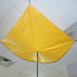Waterproof tarpaulin roof cover PVC Vinyl Drain Tarp Leak Diverters Tarp