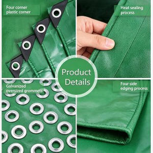 PVC slitesterk vanntett presenning tåresikker presenning